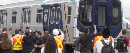 MTA Unveils Next-Generation Subway Cars
