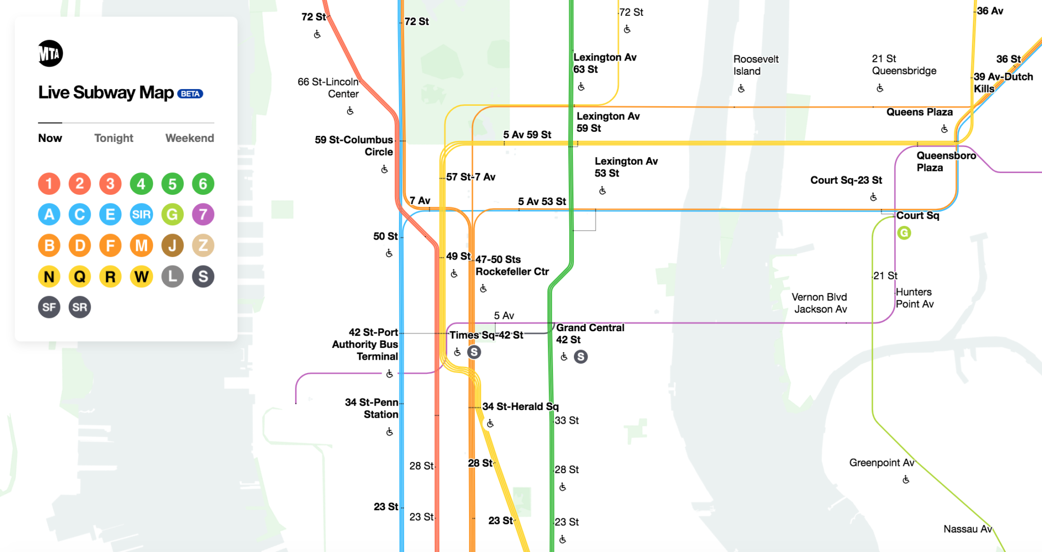 New MTA Subway Map Named One Of 2021's Best Inventions...go figure ...